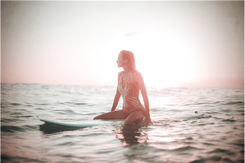 huntington beach surfer girl